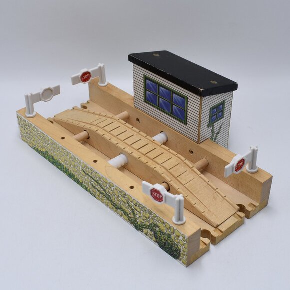 Thomas Wooden Railway Train Transfer Table Clickity Clack Track P856 - Picture 1 of 15
